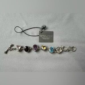 Charles Albert Multicolored Gemstone Bracelet